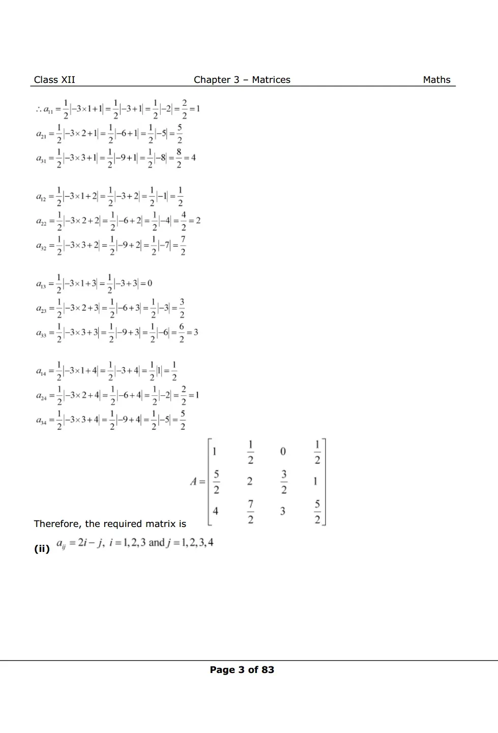 NCERT Class 12 Maths Chapter 3 Exercise 3.1 Solutions Image 3