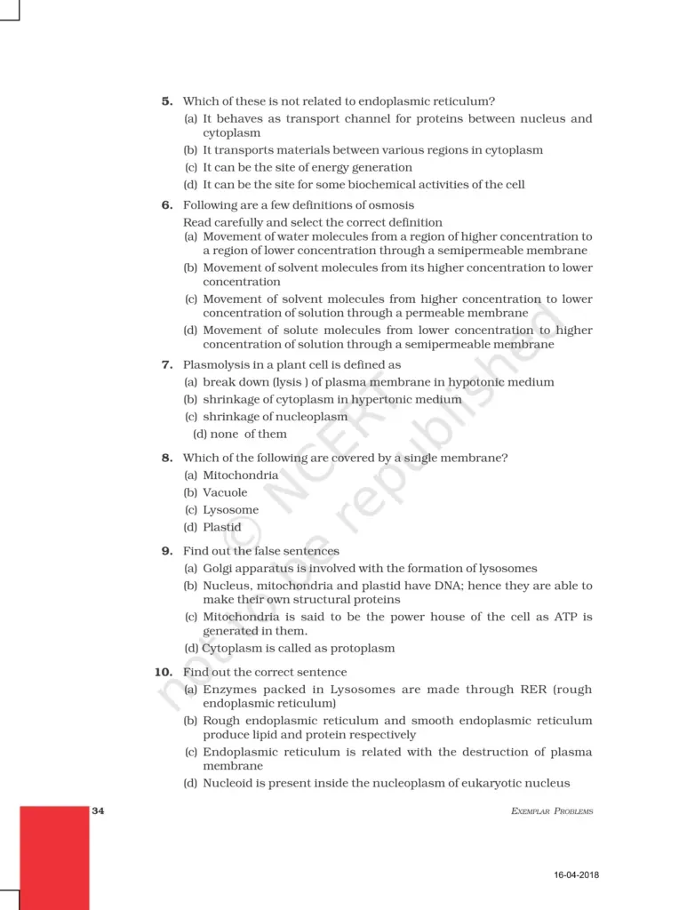 NCERT Exemplar Class 9 Science Chapter 5 Image 2