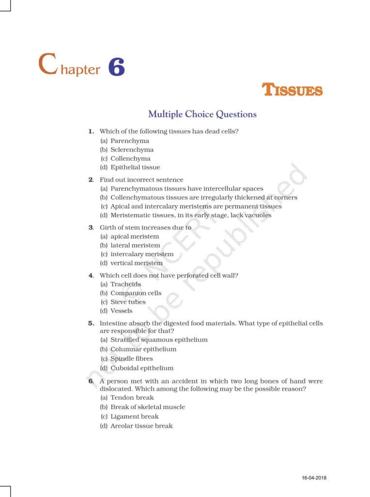 NCERT Exemplar Class 9 Science Chapter 6 Image 1