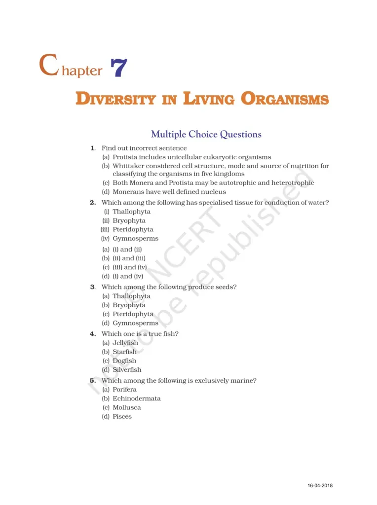 NCERT Exemplar Class 9 Science Chapter 7 Image 1