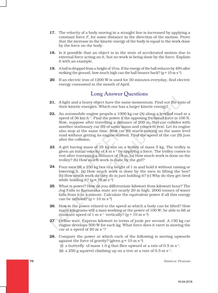 NCERT Exemplar Class 9 Science Chapter 11 Image 3