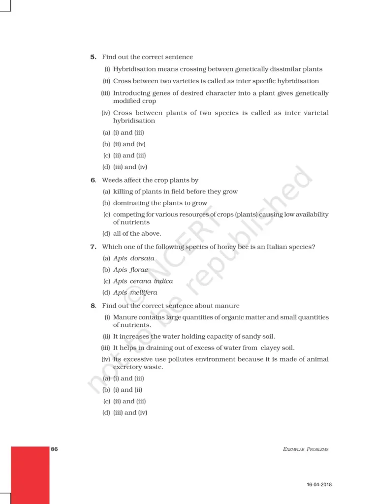 NCERT Exemplar Class 9 Science Chapter 15 Image 2