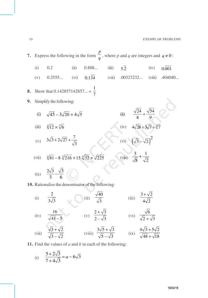 NCERT Exemplar Image 10