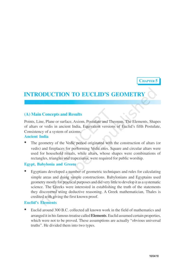 NCERT Exemplar Class 9 Maths Chapter 5 Image 1