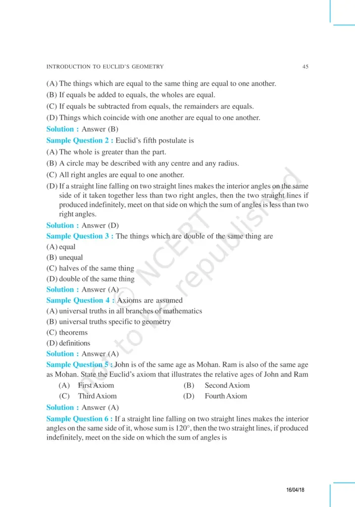 NCERT Exemplar Class 9 Maths Chapter 5 Image 3