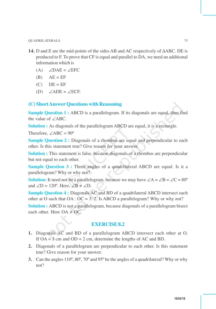 NCERT Exemplar Class 9 Maths Chapter 8 Image 4