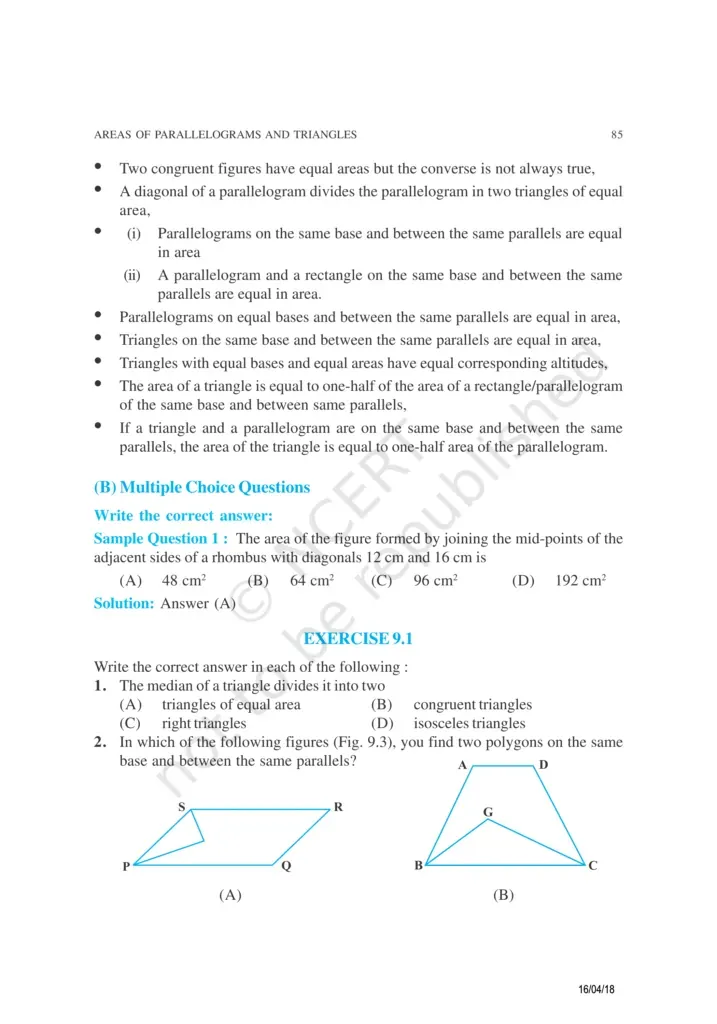 NCERT Exemplar Class 9 Maths Chapter 9 Image 2