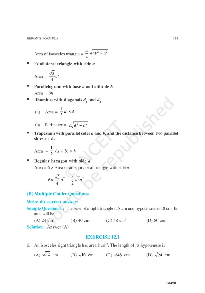 NCERT Exemplar Class 9 Maths Chapter 12 Image 2