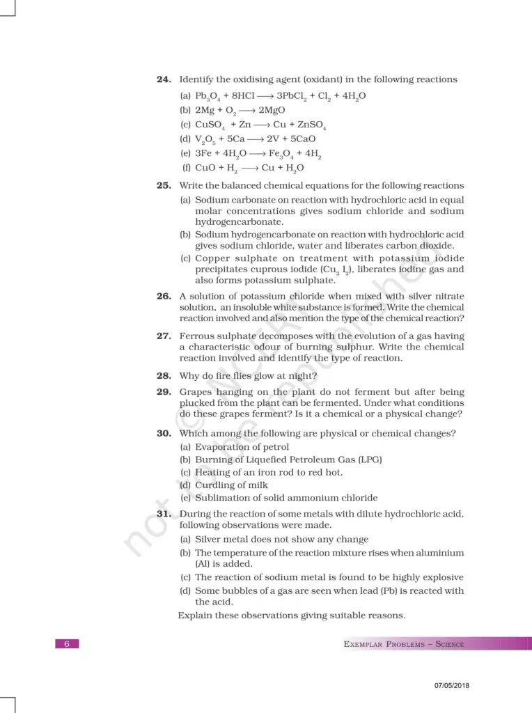 NCERT Exemplar Class 10 Science Chapter 1 Image 6