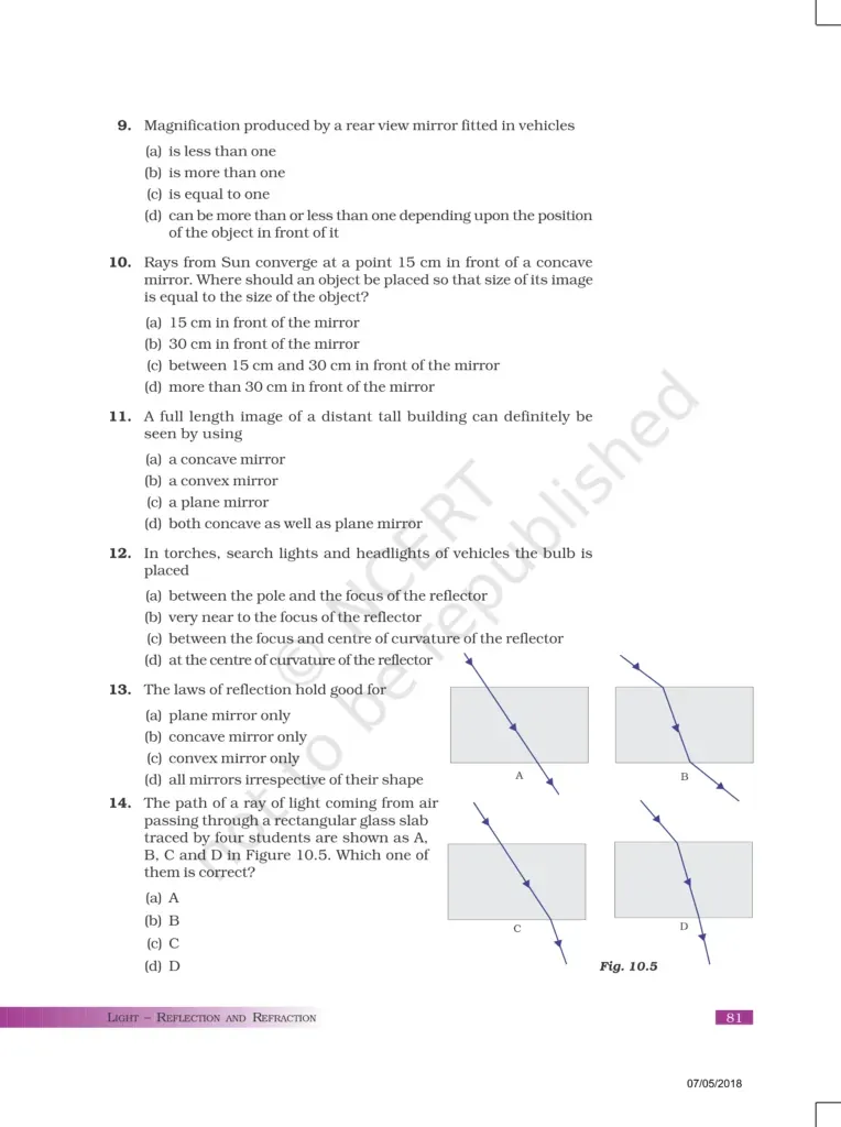 NCERT Exemplar Class 10 Science Chapter 10 Image 3