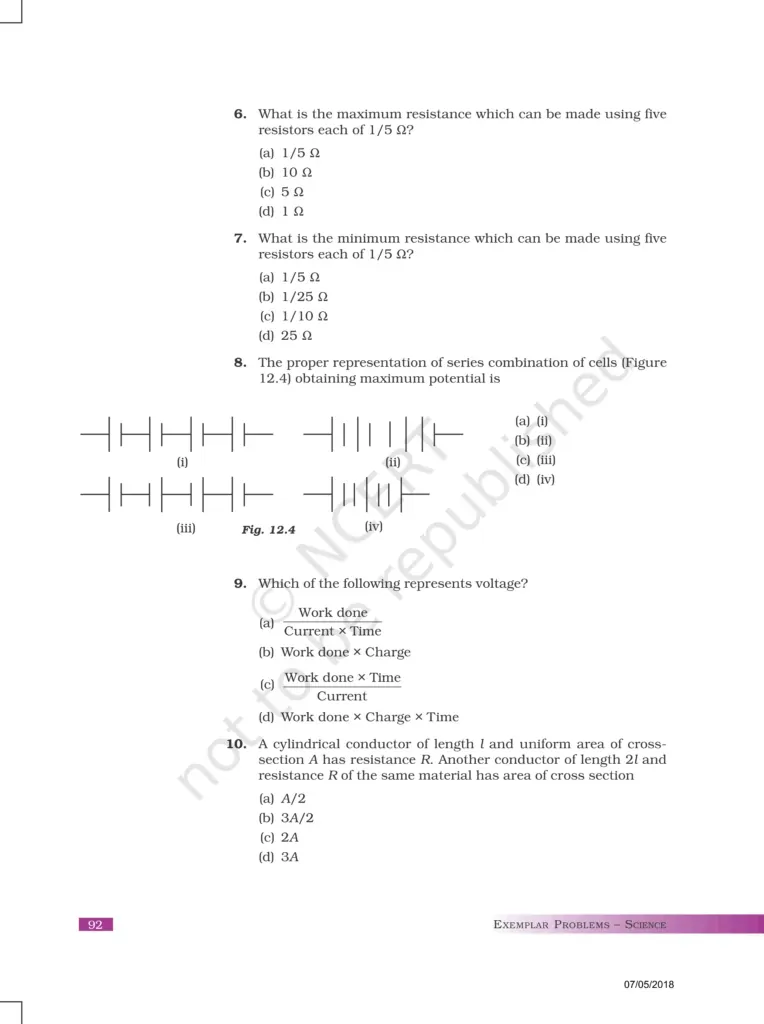 NCERT Exemplar Class 10 Science Chapter 12 Image 3