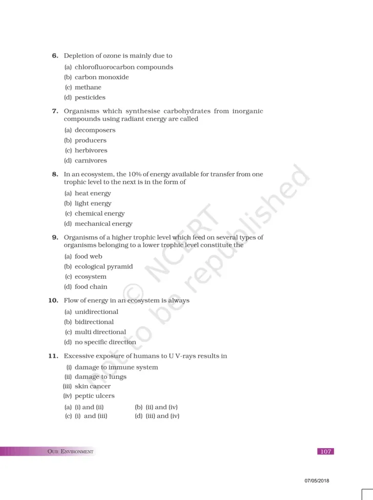 NCERT Exemplar Class 10 Science Chapter 15 Image 2