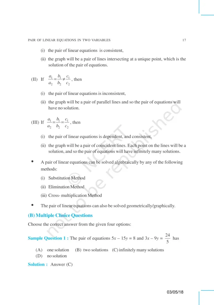 NCERT Exemplar Class 10 Maths Chapter 3 Image 2