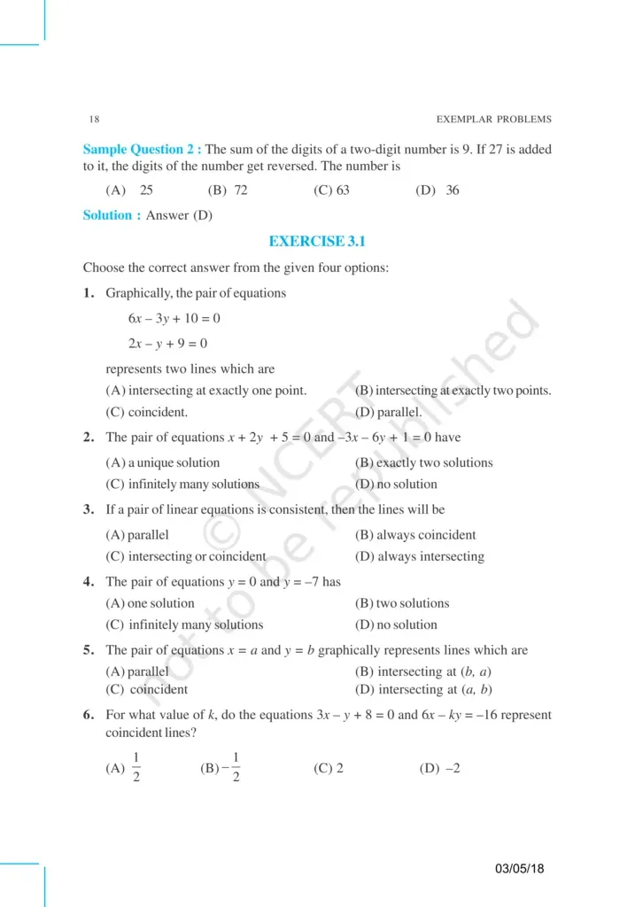 NCERT Exemplar Class 10 Maths Chapter 3 Image 3