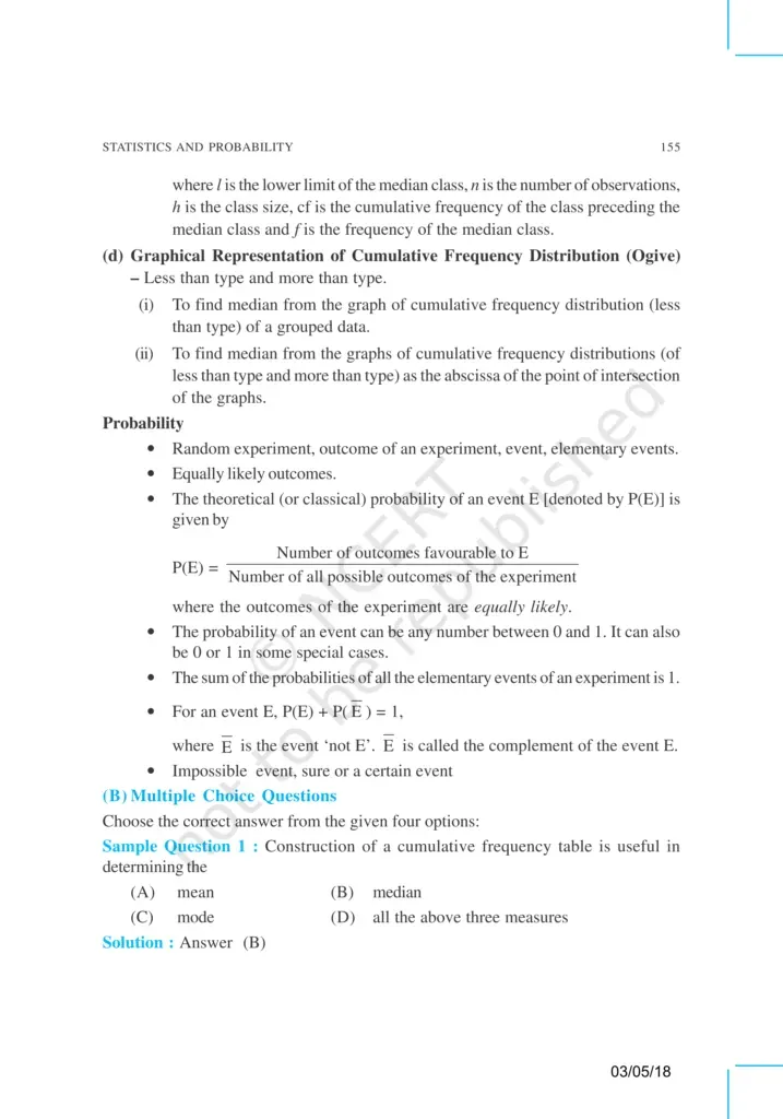 NCERT Exemplar Class 10 Maths Chapter 13 Image 3