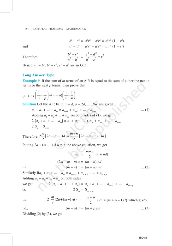 NCERT Exemplar Class 11 Maths Chapter 9 Image 8