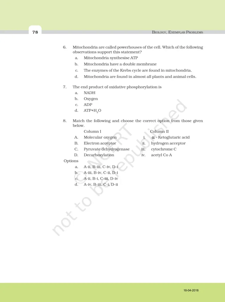 NCERT Exemplar Class 11 Biology Chapter 14 Image 2