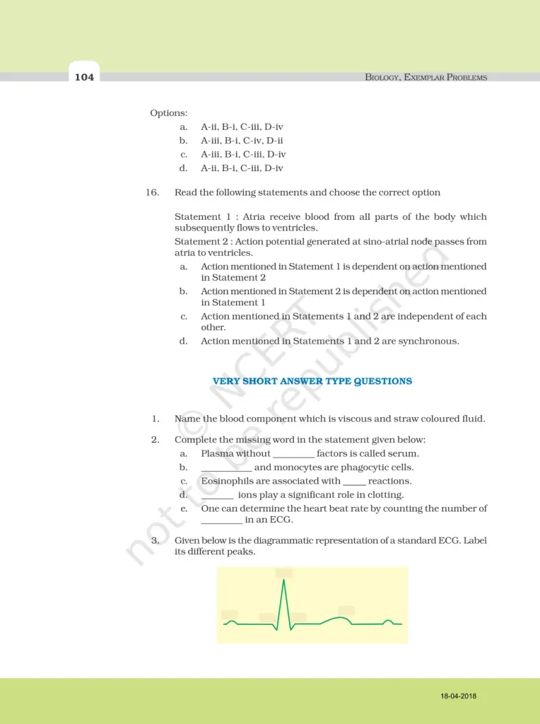 NCERT Exemplar Class 11 Biology Chapter 18 Image 4