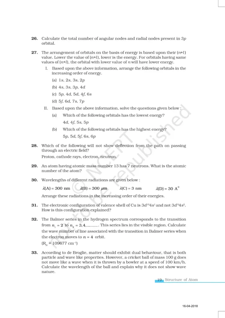 NCERT Exemplar Class 11 Chemistry Chapter 2 Image 6