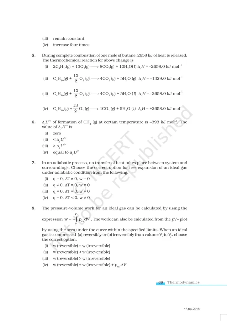 NCERT Exemplar Class 11 Chemistry Chapter 6 image 2
