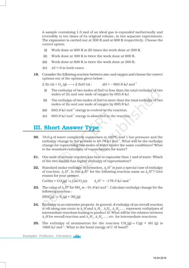 NCERT Exemplar Class 11 Chemistry Chapter 6 image 5