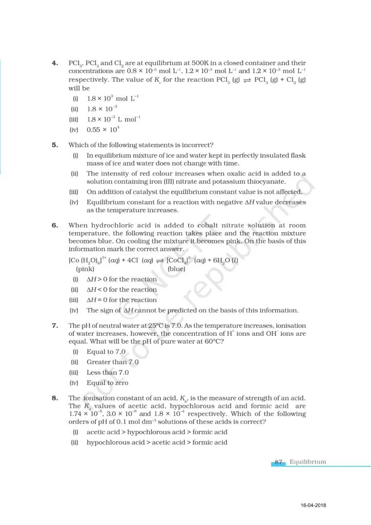 NCERT Exemplar Class 11 Chemistry Chapter 7 image 2