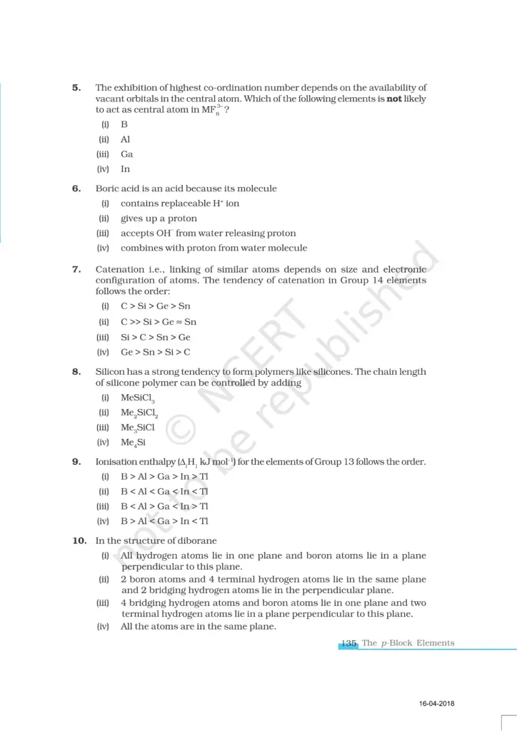 NCERT Exemplar Class 11 Chemistry Chapter 11 Image 2
