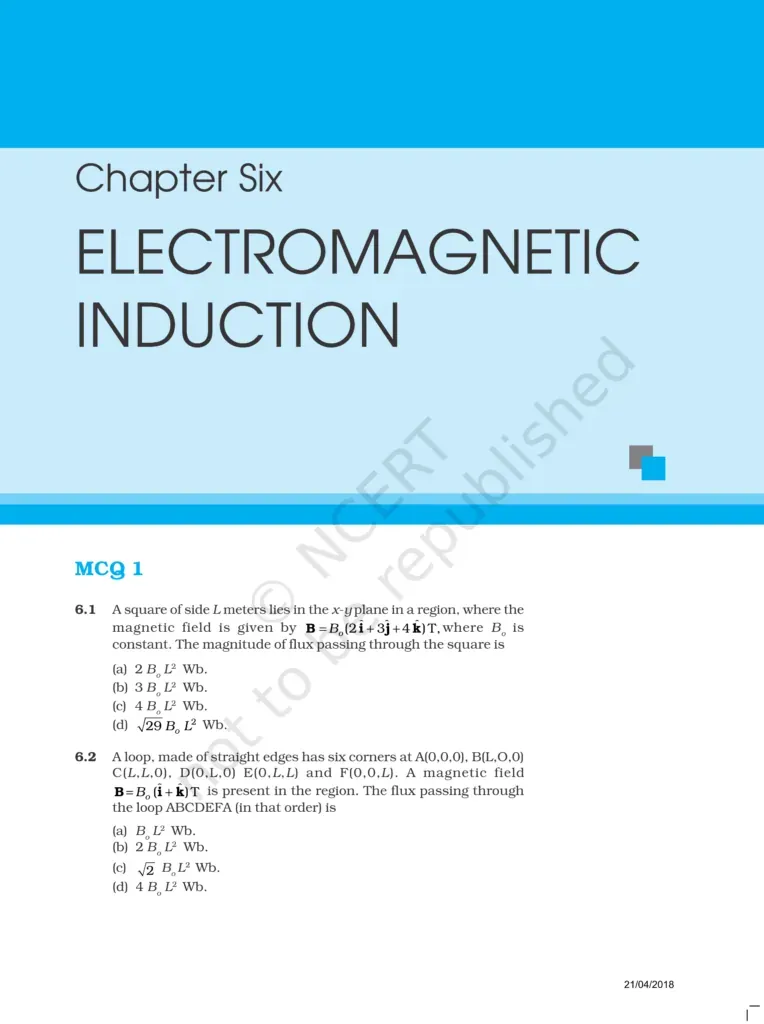 NCERT Exemplar Class 12 Physics Chapter 6 Image 1