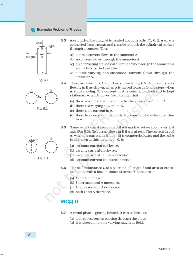NCERT Exemplar Class 12 Physics Chapter 6 Image 2