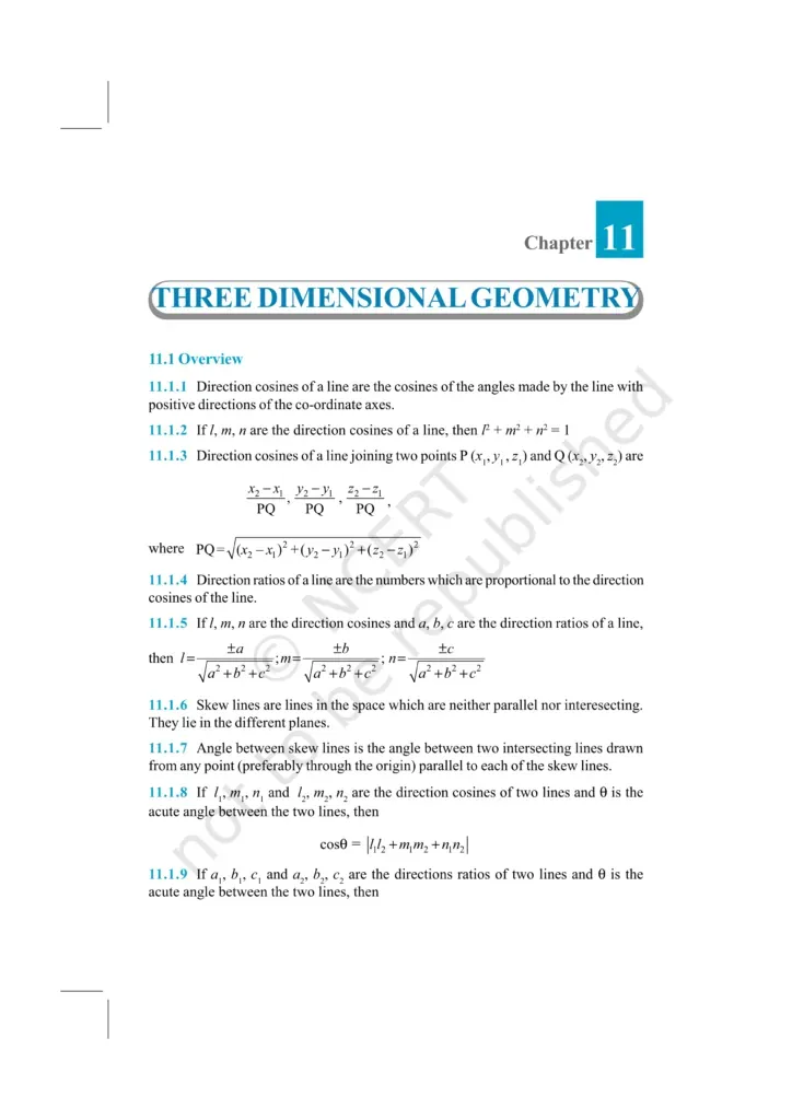 NCERT Exemplar Class 12 Maths Chapter 11 Image 1