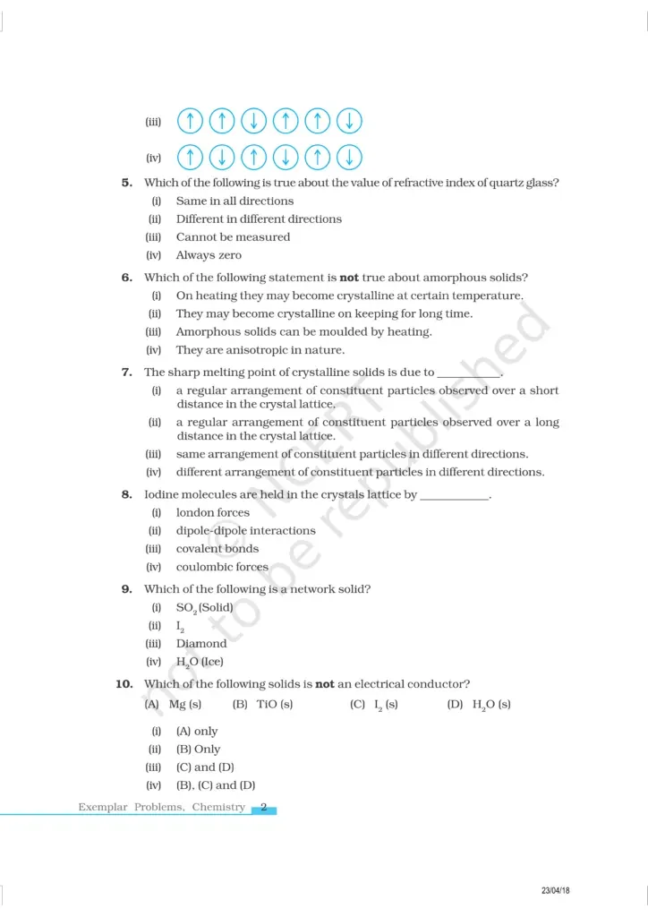 NCERT Exemplar Class 12 Chemistry Chapter 1 Image 2