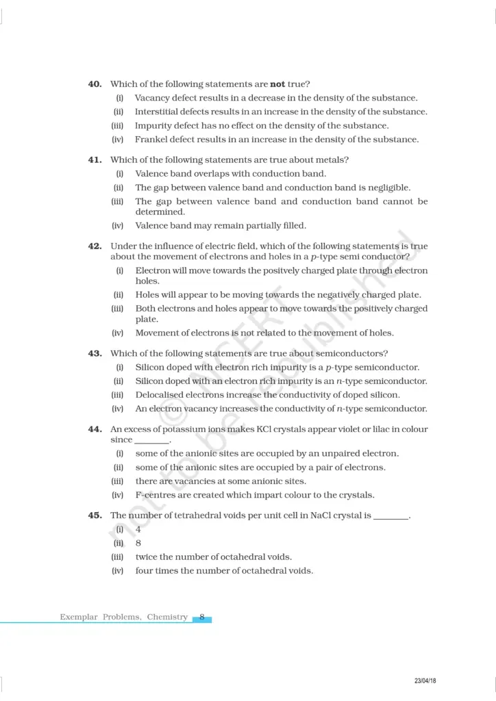 NCERT Exemplar Class 12 Chemistry Chapter 1 Image 8