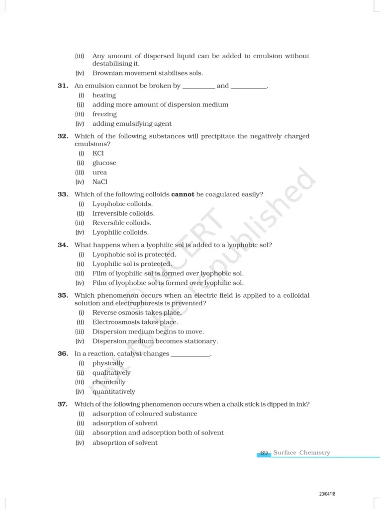 NCERT Exemplar Class 12 Chemistry Chapter 5 Image 7