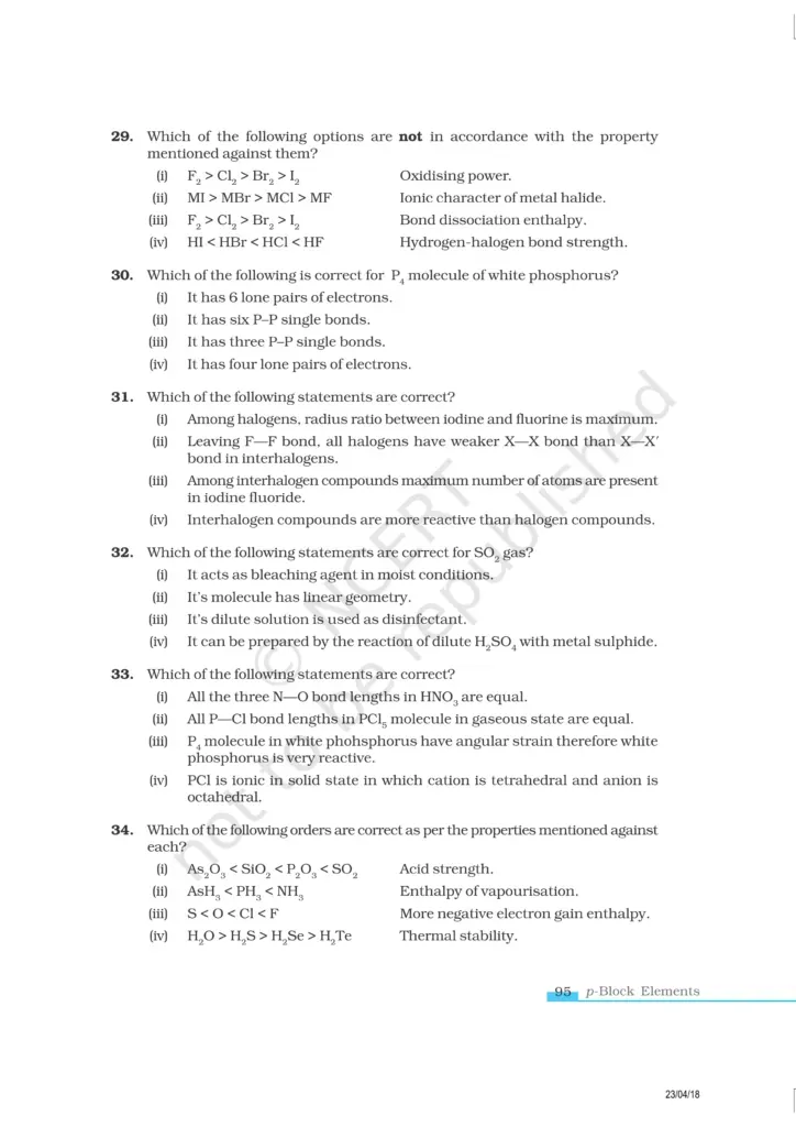 NCERT Exemplar Class 12 Chemistry Chapter 7 Image 6