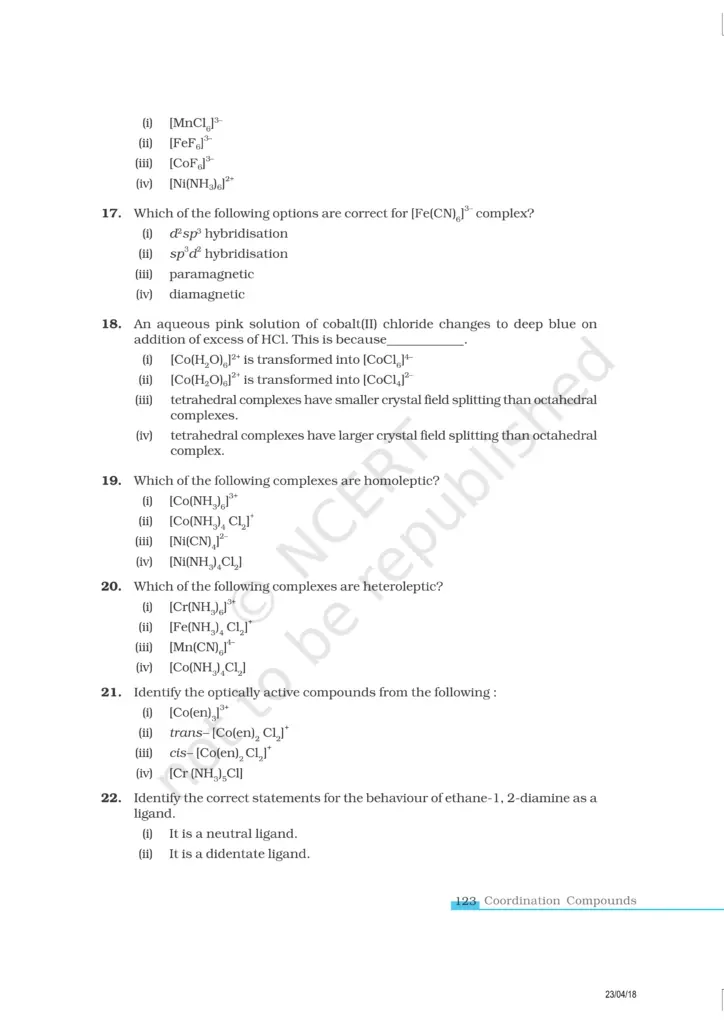 NCERT Exemplar Class 12 Chemistry Chapter 9 Image 4