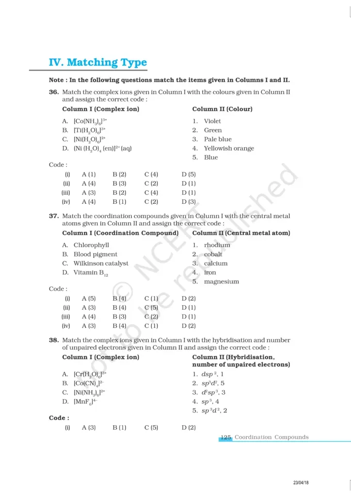 NCERT Exemplar Class 12 Chemistry Chapter 9 Image 6