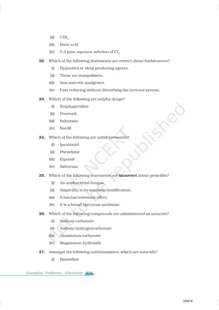 NCERT Exemplar Class 12 Chemistry Chapter 16 Image 5