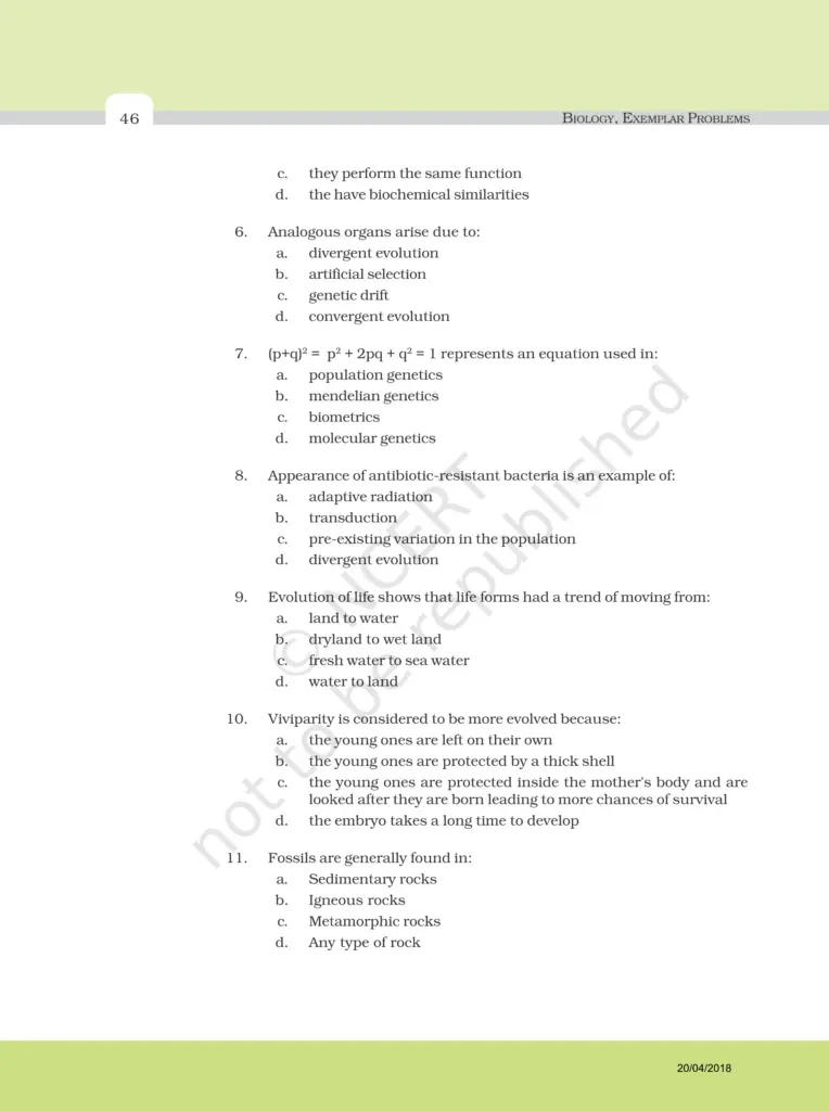 NCERT Exemplar Class 12 Biology Chapter 7 Image 2