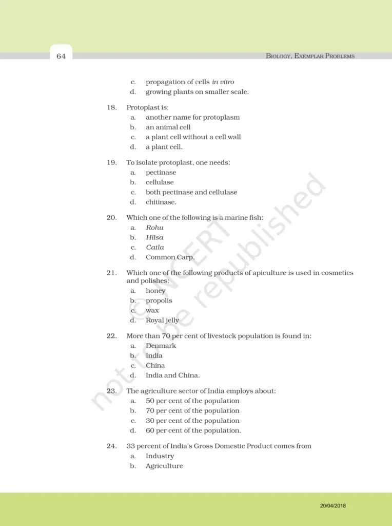 NCERT Exemplar Class 12 Biology Chapter 9 Image 4