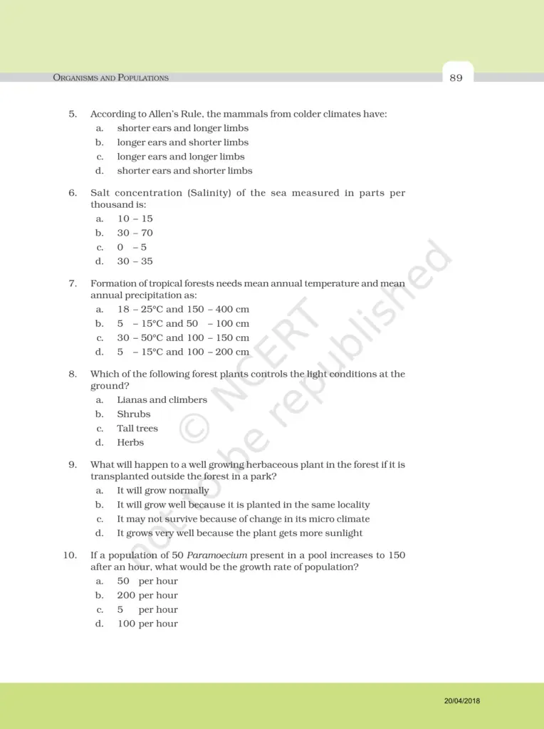 NCERT Exemplar Class 12 Biology Chapter 13 Image 2