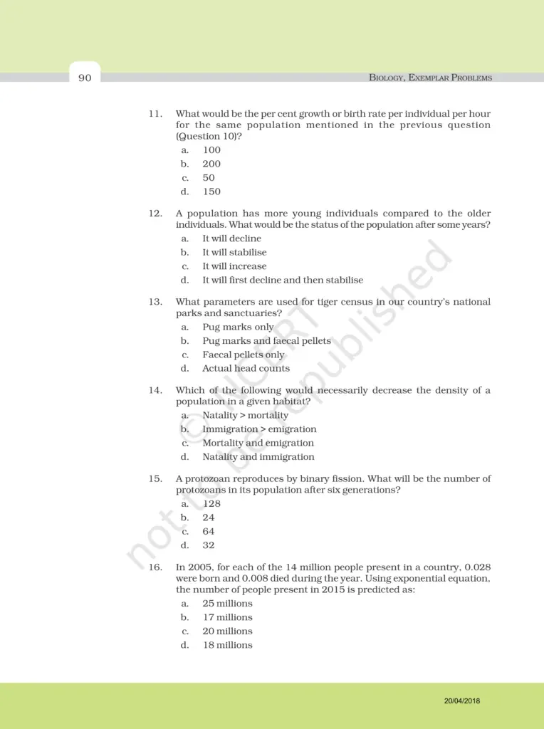NCERT Exemplar Class 12 Biology Chapter 13 Image 3