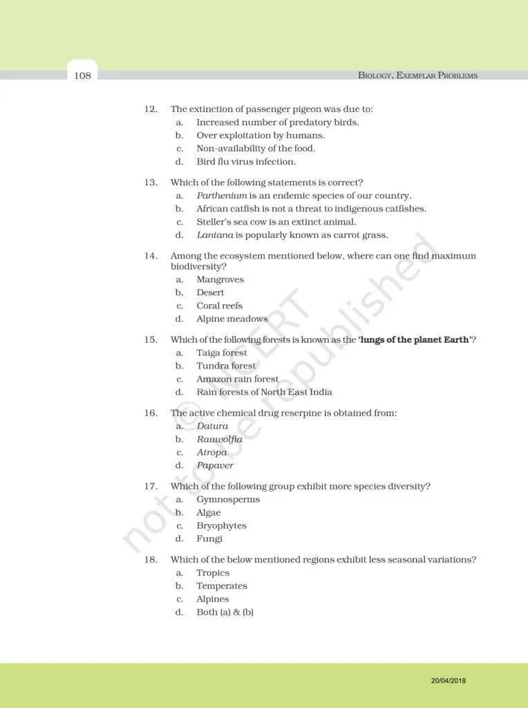 NCERT Exemplar Class 12 Biology Chapter 15 Image 3
