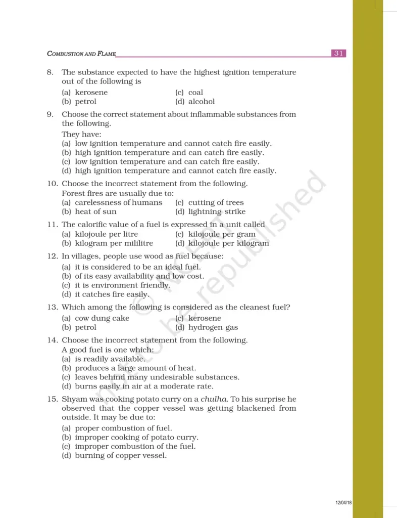 NCERT Exemplar Class 8 Science Chapter 6 Image 2