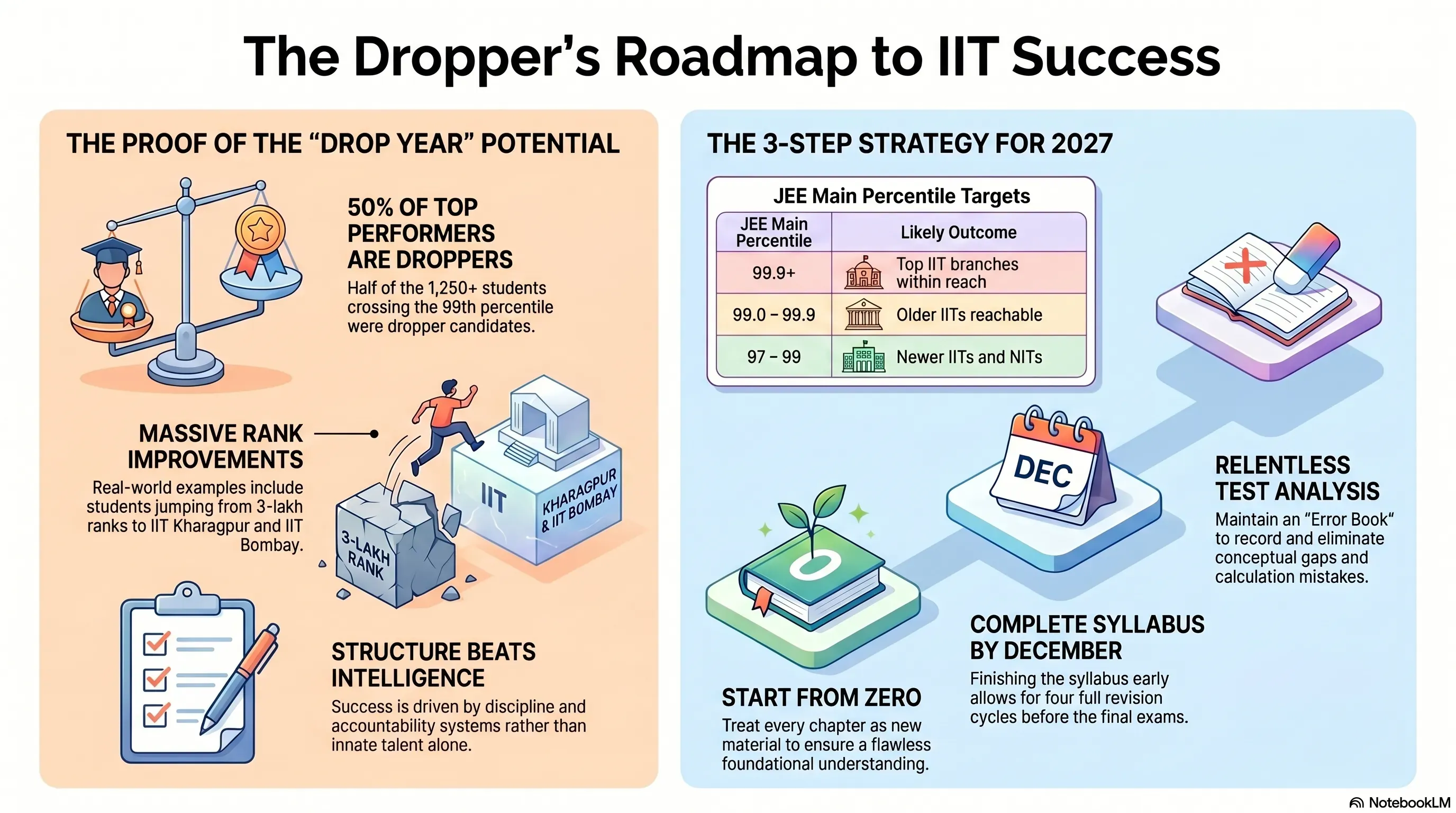 JEE Dropper Batch 2027: How to Go from Any Rank to IIT
