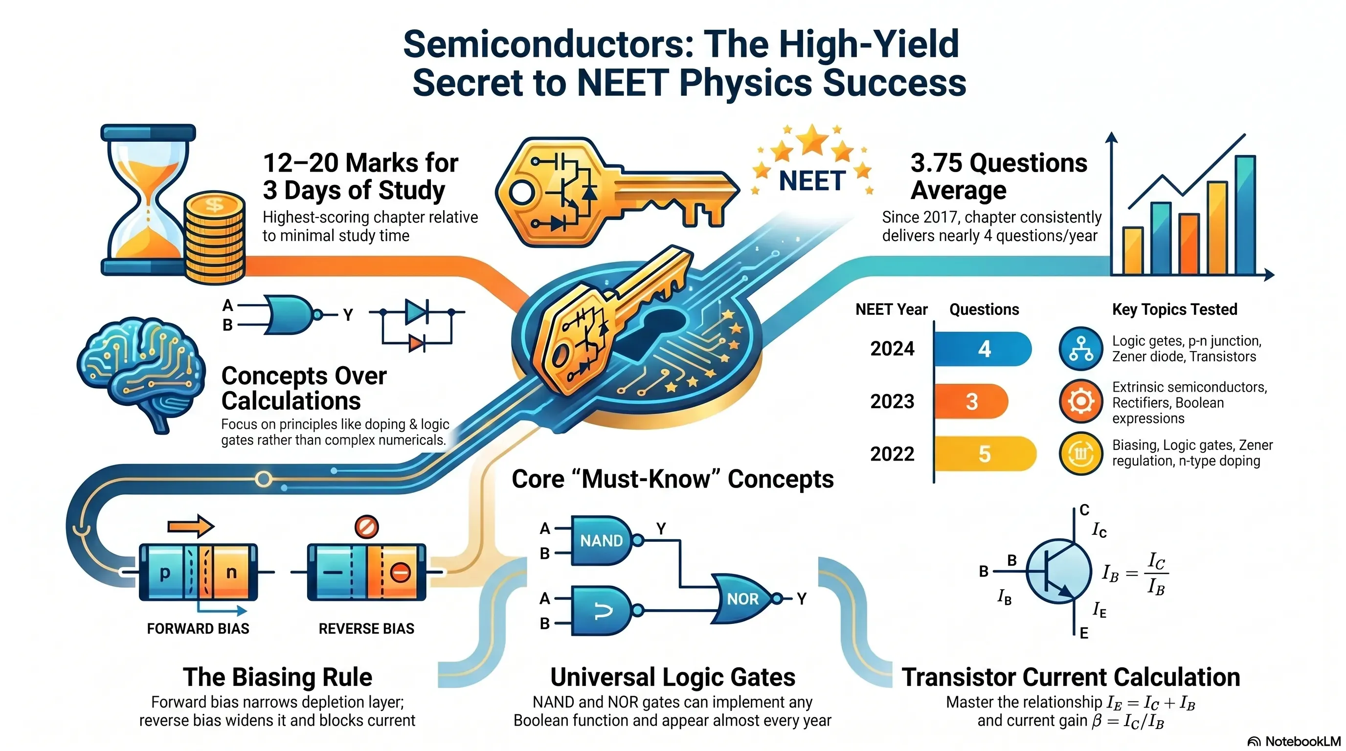Semiconductors - NEET Previous Year Questions with Complete Solutions