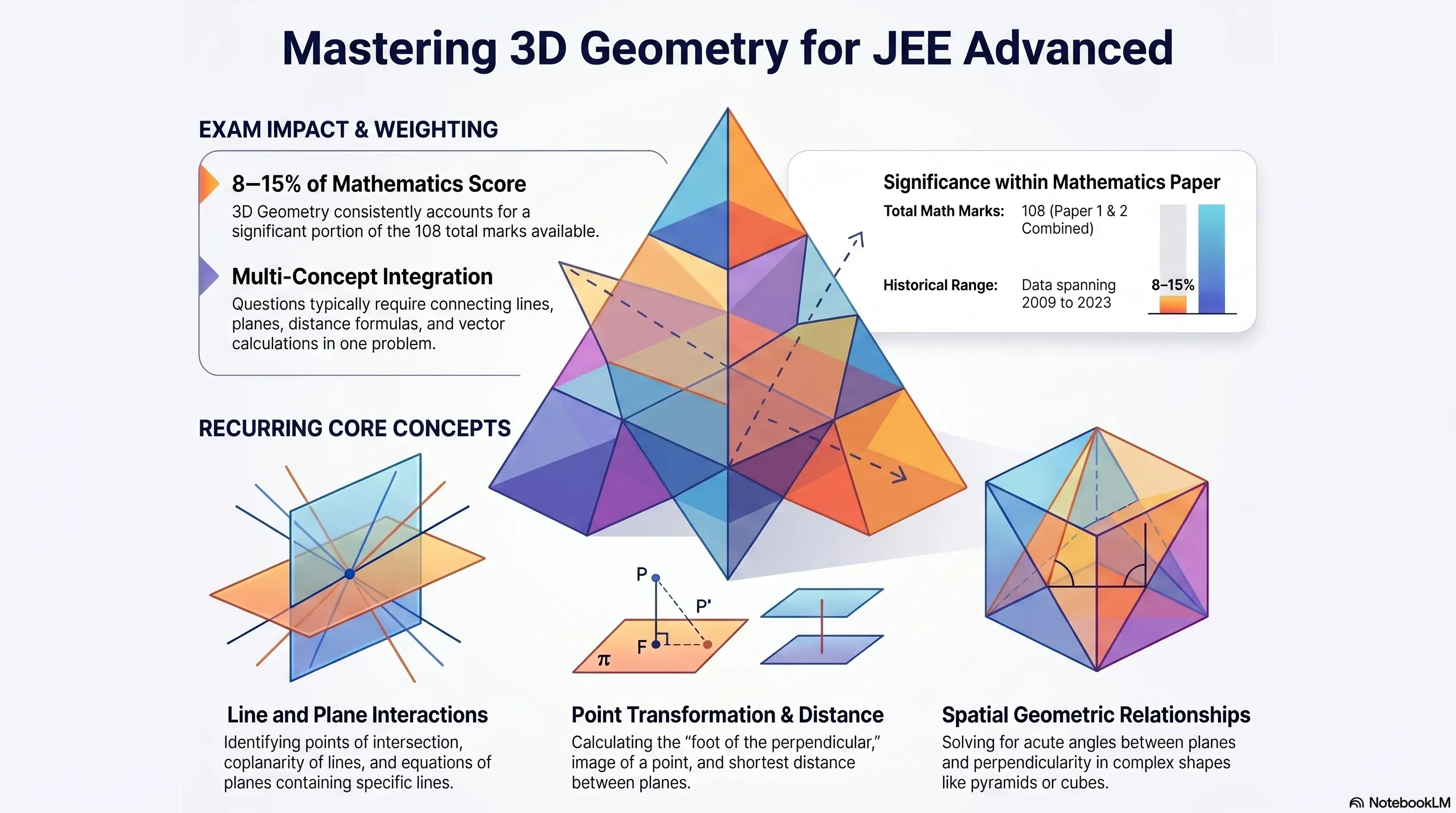3D Geometry JEE Advanced Previous Year Questions & Solutions