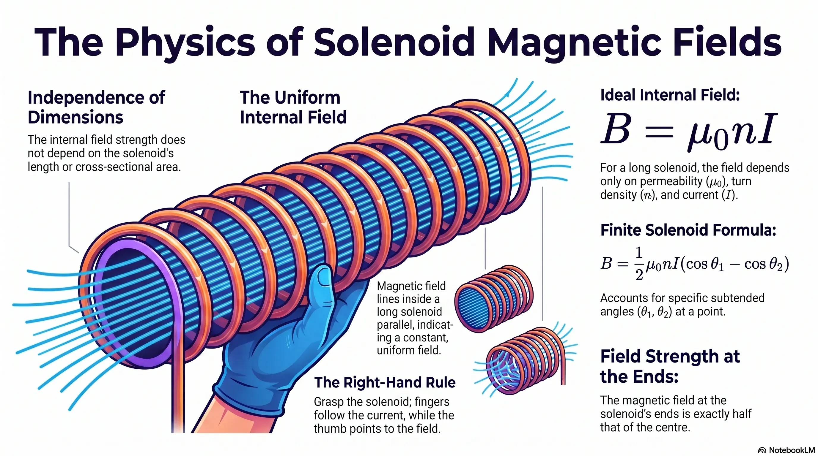 Magnetic Field of a Solenoid Derivation, Applications | Class 12 Physics