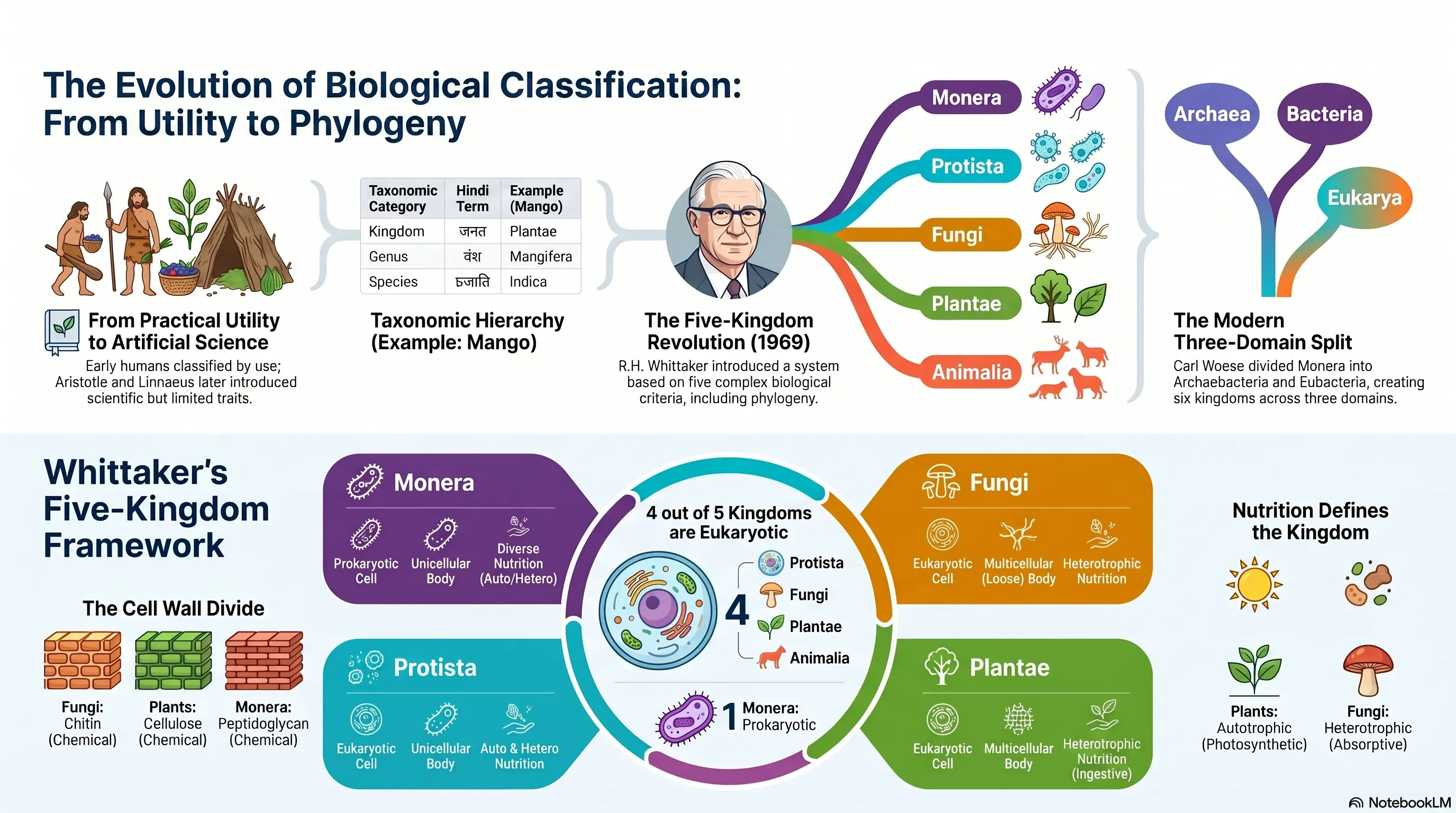 Biological Classification Class 11 NEET: Five Kingdom System Explained