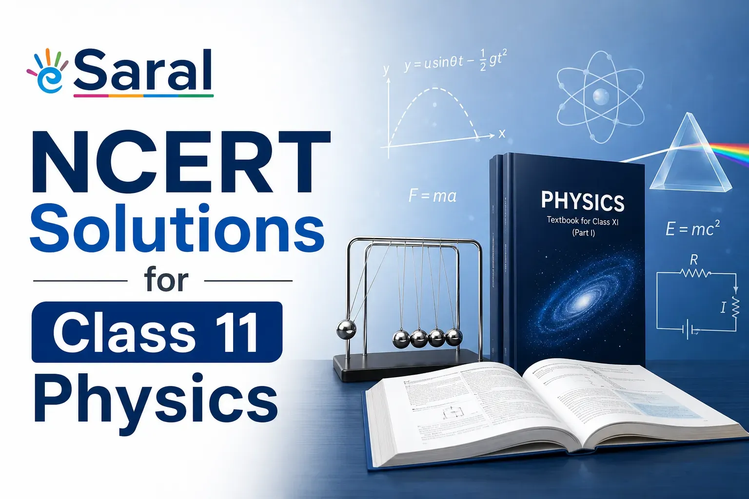 NCERT Solutions for Class 11 Physics PDF – All Chapters