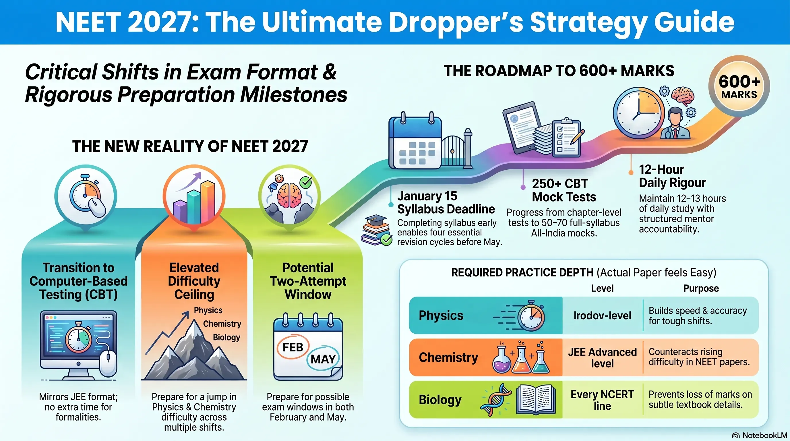 NEET 2027 Drop Year Preparation: Complete Strategy Guide